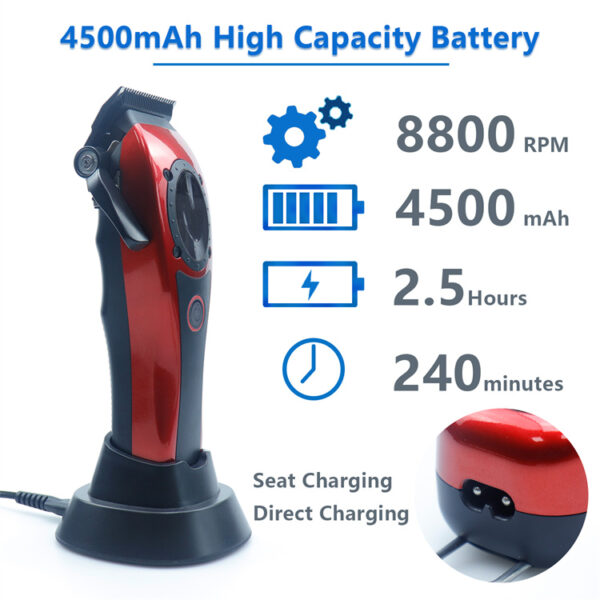 Professional hair clippers