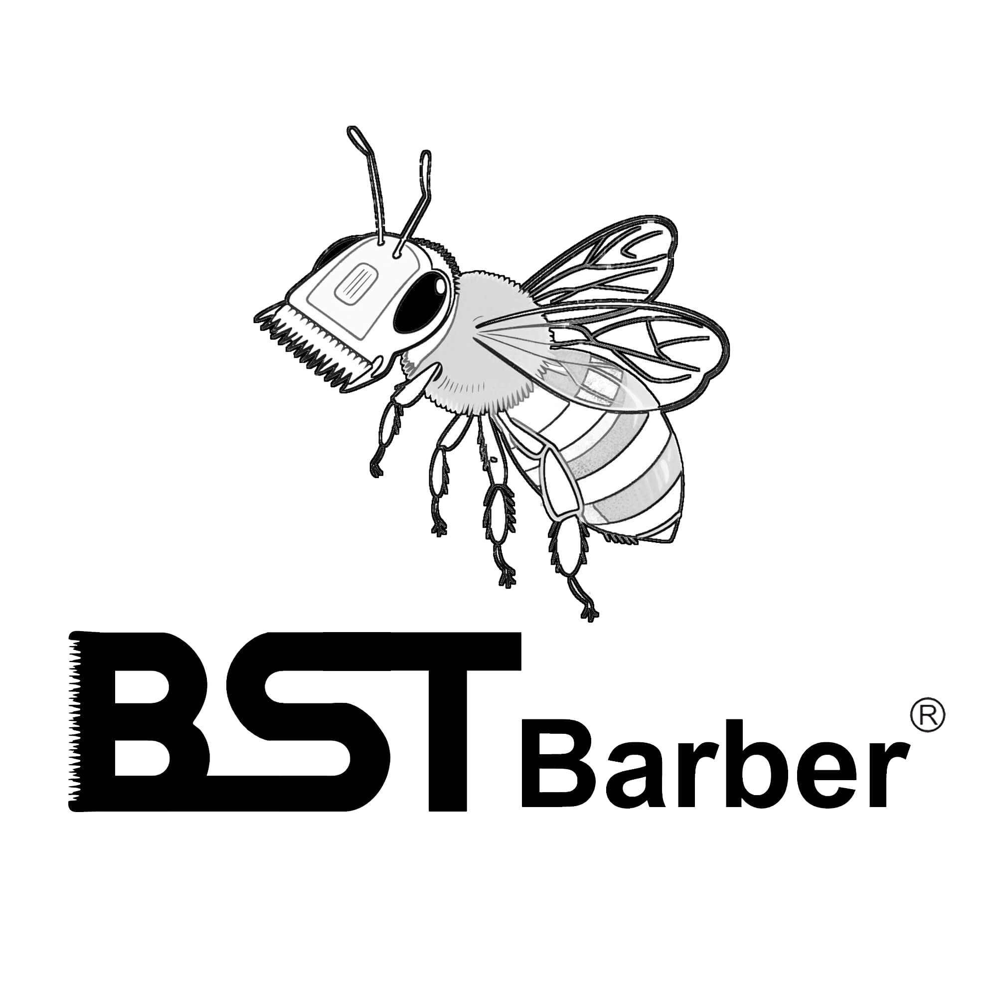 BSTbarber logo