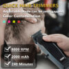 Professional barber trimmer