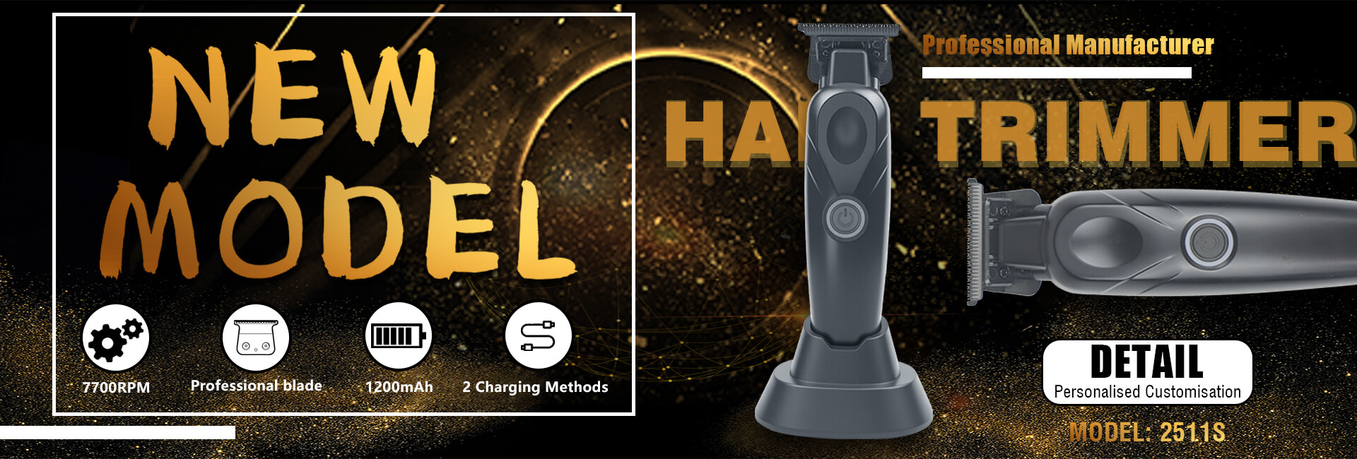 HC2511S hair trimmer banner