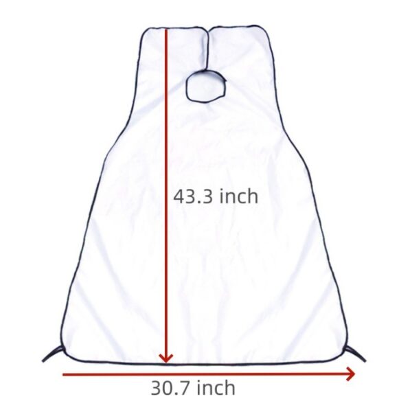 Beard shaving apron