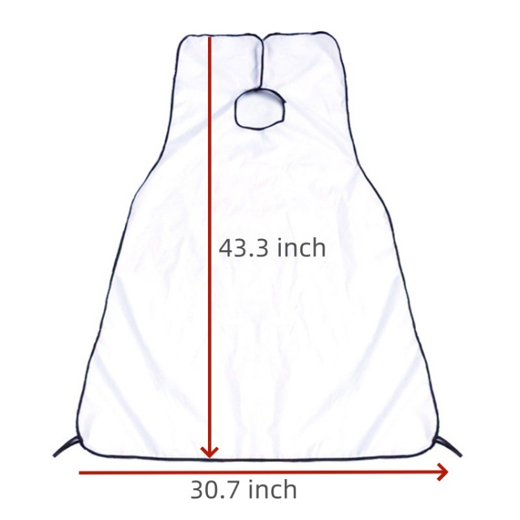 Beard shaving apron