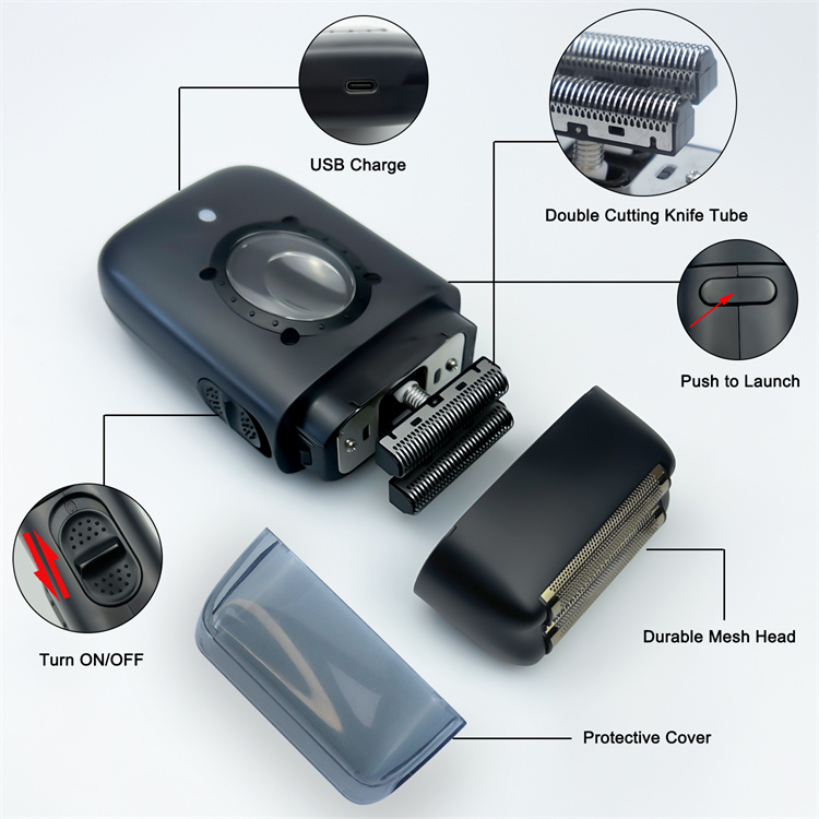 Professional barber shaver