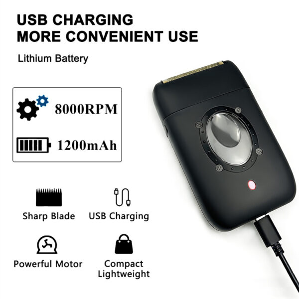 Professional barber shaver