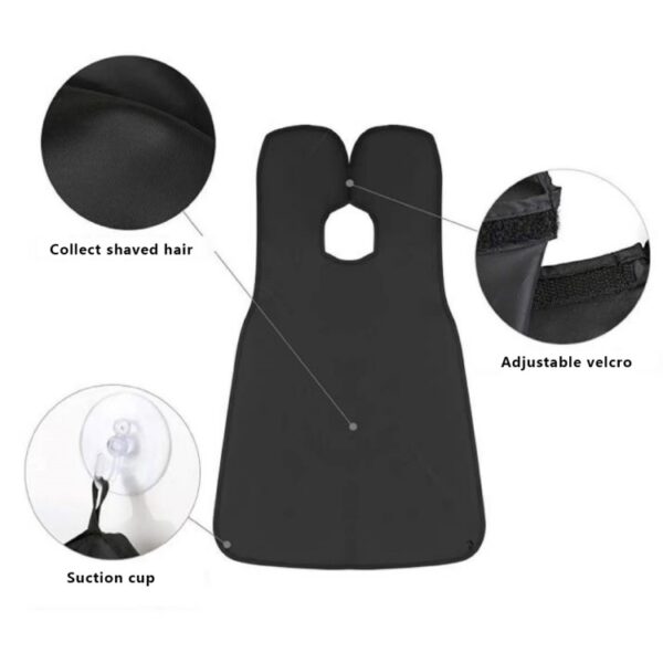 Beard shaving apron
